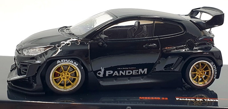 IXO 1/43 Scale Diecast MOC340 - Toyota Pandem GR Yaris 2002 - Black