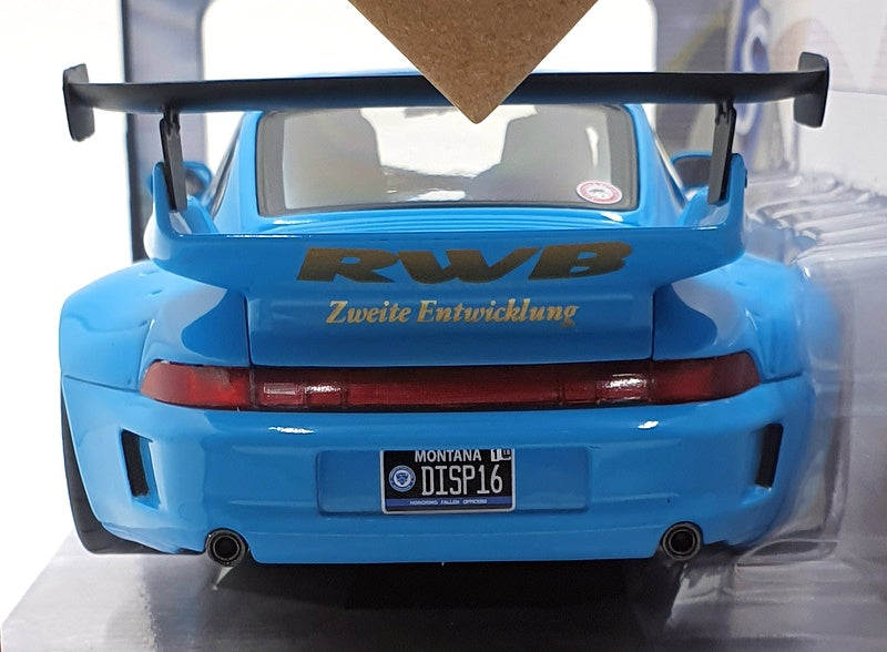 Solido 1/18 Scale Diecast S1808501 - Porsche RWB Body Kit Shingen 2018 Blue