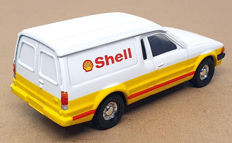 Corgi Appx 11.5cm Long 58306 - Ford Escort Van (Shell) White/Yellow