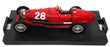 Brumm 1/43 Scale R041 - 1933 Bugatti Type 59 F1 Race Car #28 - Red