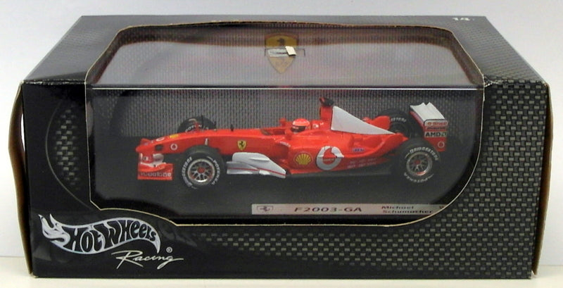 Hot Wheels 1/43 Scale B1018 - F1 Ferrari F2003-GA - M.Schumacher