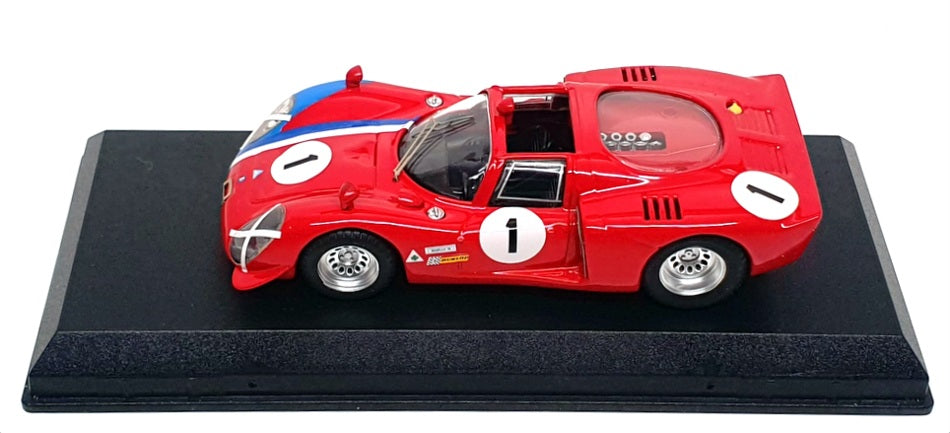 Best 1/43 Scale 9204 - Alfa Romeo 33.2 S Mugello 1968 #1 Zeccoli/Pilette