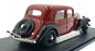 Cult 1/18 Scale Resin CML108-2 - 1935 Citroen Traction Avant 7cv - Maroon/Black