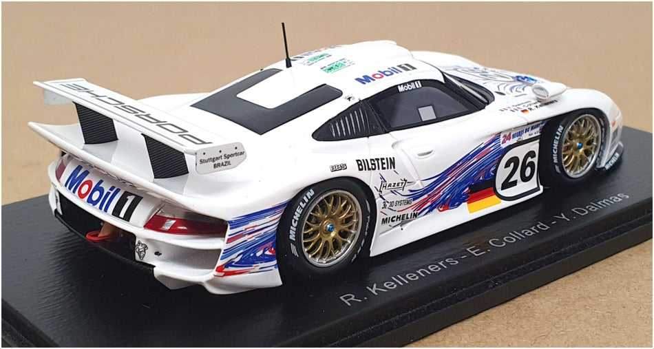 Spark 1/43 Scale S9908 - Porsche 911 GT1 Porsche AG #26 24H Le Mans 1997