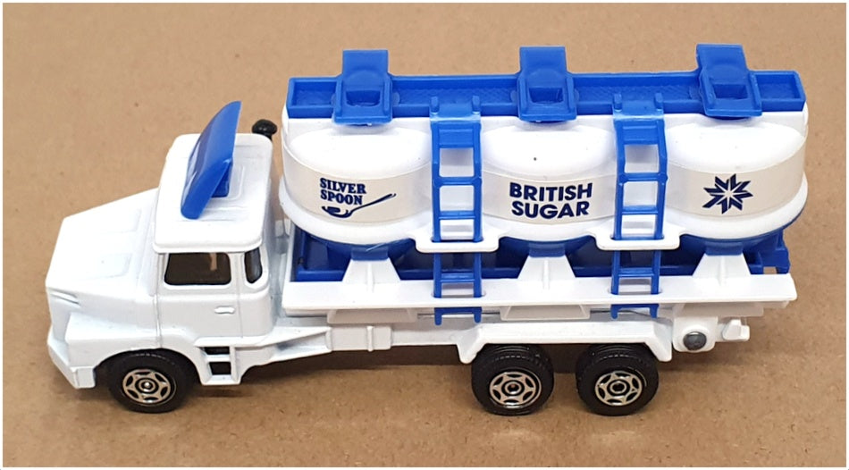 Corgi 15cm Long Diecast 51946 - Scania LT145 "Silver Spoon" - White/Blue