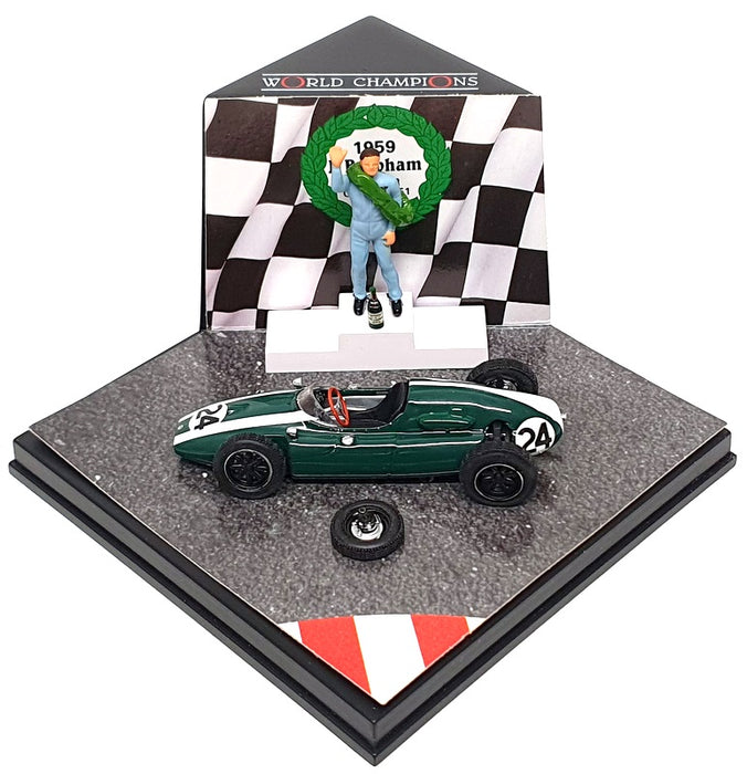 Quartzo 1/43 Scale WC03 - F1 Cooper Climax T51 Brabham World Champion 1959