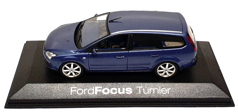 Minichamps 1/43 Scale Diecast DS005 - Ford Focus Turnier - Blue