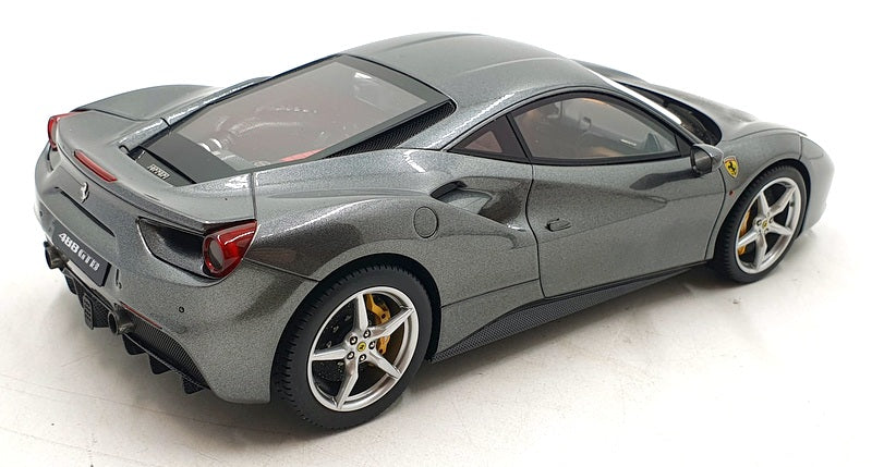 BBR 1/18 Scale Resin DC111224C - Ferrari 488 GTB - Grey