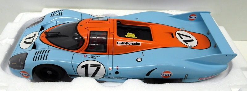 Autoart 1/18 Scale Diecast 87170 - Porsche 917L Le Mans 1971 Siffert Bell Gulf