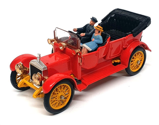 Corgi 10.5cm Long Diecast No. 38 - 1910 Daimler With Driver & Passenger - Red