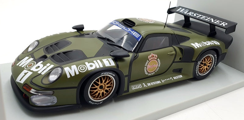 UT Models 1/18 Scale 39627 - Porsche 911 GT1 Test car - Camouflage