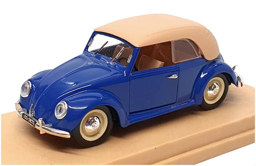 Rio Models 1/43 Scale Diecast 93 - 1949 Volkswagen Kafer Beetle - Blue/Beige