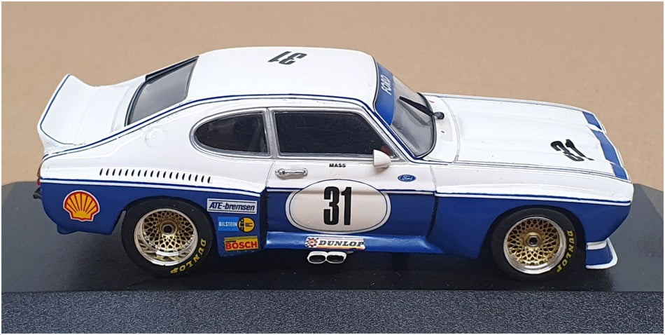 Minichamps 1/43 Scale 430 758031 Ford Capri RS 3100 DRM 1975 Norisring Win Div 1