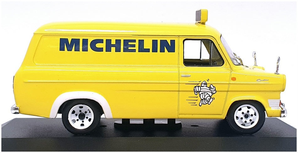 Altaya 1/43 Scale Diecast 12824B - Ford Transit Van (Michelin) Yellow