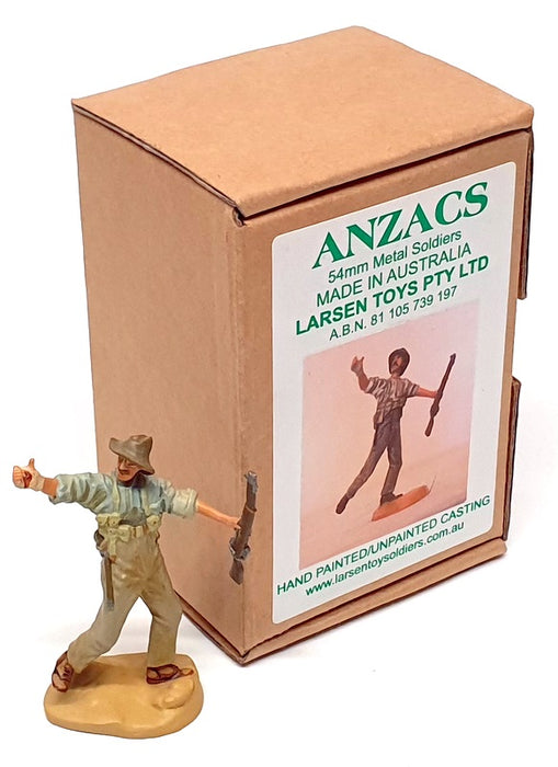 Larsen Toys A.B.N. 81 105 739 197 - ANZACS Hand Painted 54mm Metal Soldier