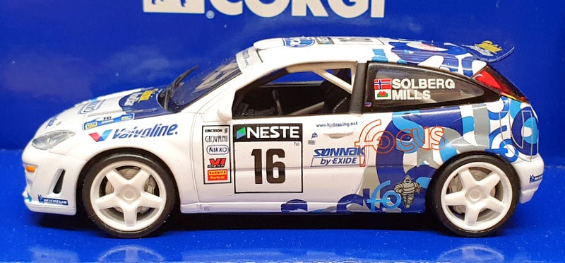 Corgi 1/43 Scale TY97302 - Style C Ford Focus WRC #16 Solberg/Mills