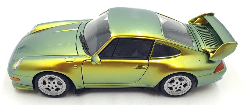 UT 1/18 Scale Diecast 7224T - Porsche 911 993 - Standox Gold/Green