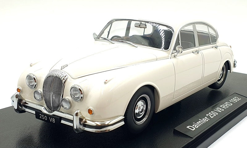 KK Scale 1/18 Scale KKDC181034 - 1962 Daimler 250 V8 RHD - White