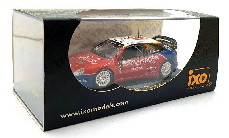 Ixo 1/43 Scale RAM137 - Citroen Xsara WRC #3 1st Monte-Carlo 2004