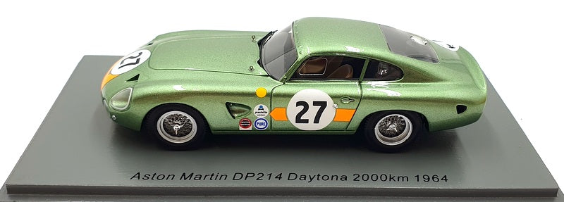 Spark 1/43 Scale S3685 - Aston Martin DP214 #27 Daytona 2000km 1964