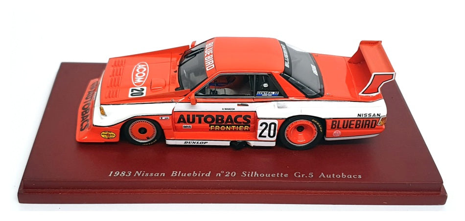 TSM 1/43 Scale TSM104321 - 1983 Nissan Bluebird #20 Silhouette Gr.5 Autobacs