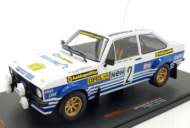 IXO Models 1/18 Scale 18RMC142LQ Ford Escort MKII RS #2 1982 A.Vatanen