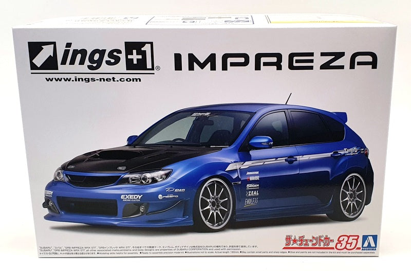 Aoshima 1/24 Scale Model Car Kit 7253200 - Nissan Skyline 25GT-R Turbo