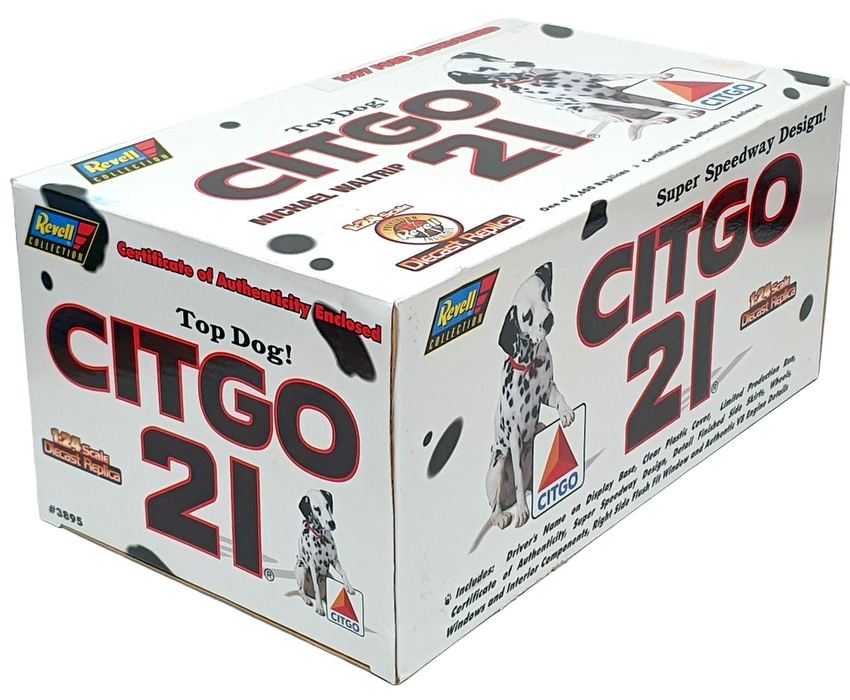 Revell 1/24 Scale 3895 - 1997 Ford T-Bird #21 M. Waltrip - Top Dog Citgo