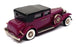 Brooklin Models 1/43 Scale CBT15 - 1931 Marmon Sixteen 4Dr Conv Sedan Purple