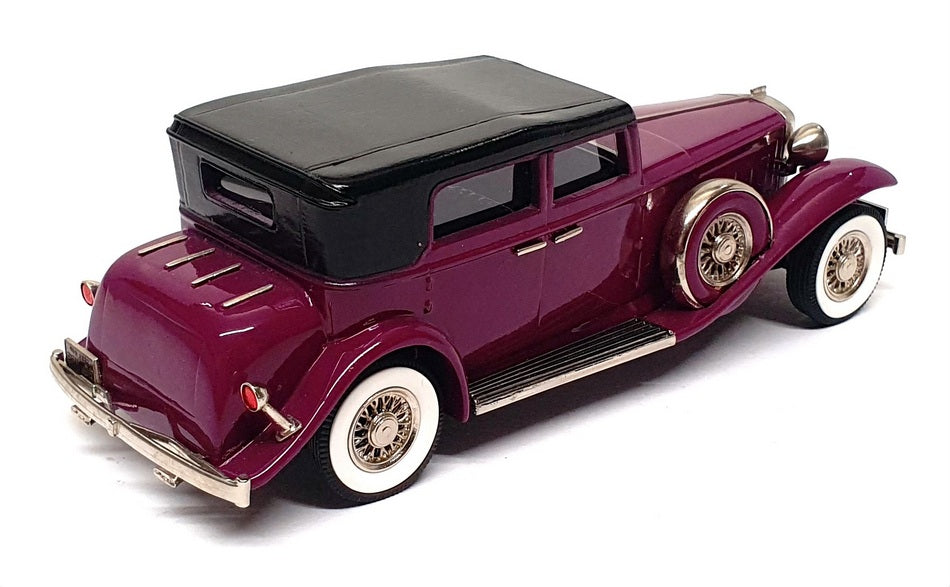 Brooklin Models 1/43 Scale CBT15 - 1931 Marmon Sixteen 4Dr Conv Sedan Purple