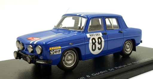 Spark 1/43 Scale S5562 - Renault 8 Gordini 5e #89 Monte-Carlo 1969