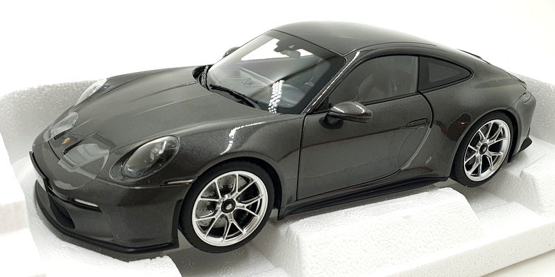 Norev 1/18 Scale Diecast 187305 - Porsche 911 GT3 2021 - Metallic Grey