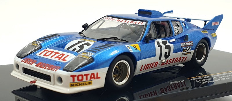 Ixo 1/43 Scale LMC137 - Leiger JS2 (Maserati) #15 Laffite/Serpaggi Le Mans 1974