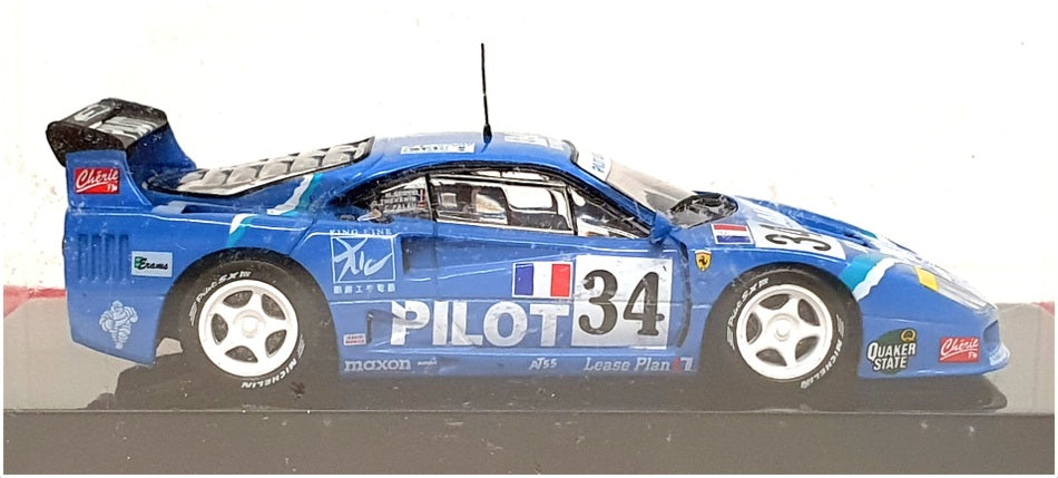 Altaya 1/43 Scale 23524Z - Ferrari F4 Competizione #34 - Blue