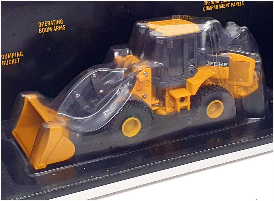 ERTL 1/50 Scale Diecast 15415 - John Deere 624 Wheel Loader - Yellow