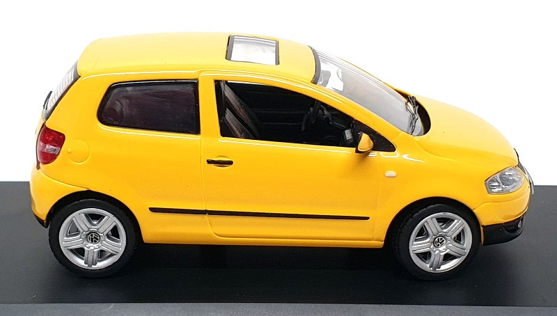 Schuco 1/43 Scale Diecast 819901103 - VW Volkswagen Fox - Yellow