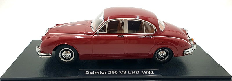 KK Scale 1/18 Scale KKDC181035 - 1962 Daimler 250 V8 LHD - Dark Red