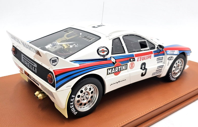 Top Marques 1/12 Scale TMR1208B Lancia 037 Rally #9 TDC 1983 Winner