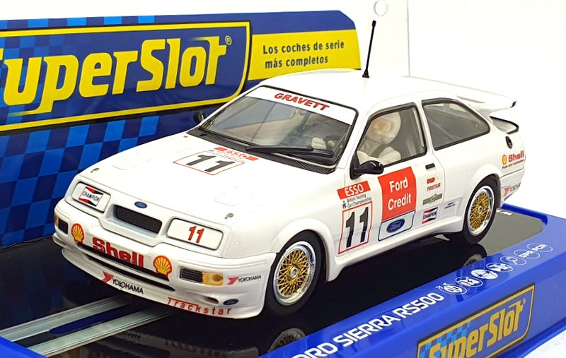 Scalextric 1/32 Scale Slot Car H3781 Ford Sierra RS500 #11 BTCC Brands Hatch '90