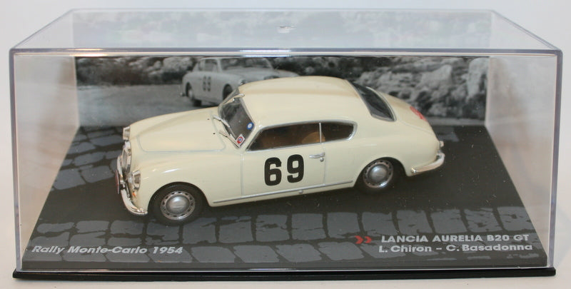 Altaya 1/43 Scale - Lancia Aurelia B20 GT - Rally Monte Carlo 1954 #69