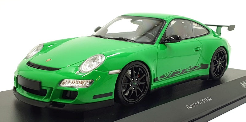 Minichamps 1/18 Scale 155 062124 - 2007 Porsche 911 GT3 RS - Green