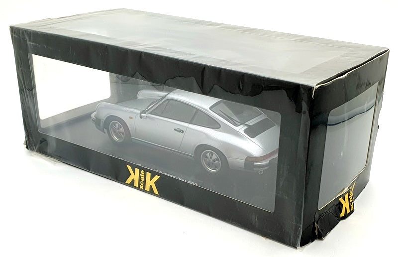 KK Scale 1/18 Scale Diecast KKDC180711 - Porsche Carrera Coupe 1988 - Silver