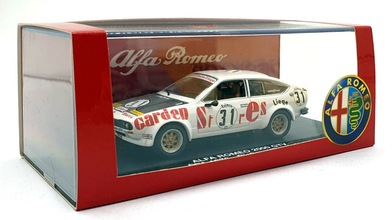 M4 Models 1/43 Scale 7165 - Alfa Romeo 2000 GTV #31 SPA 1976 - Bigliazzi/Zeccoli