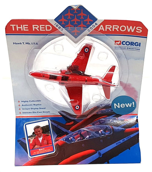 Corgi 9.5cm Long CS90169 - Hawk T.Mk.1/1A RAF The Red Arrows Red 2 M. Jarvis