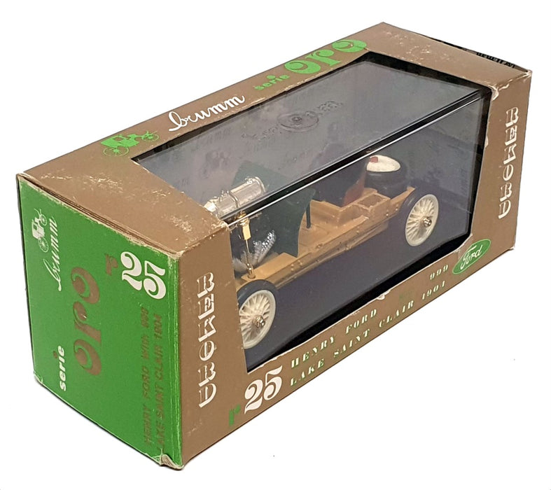 Brumm 1/43 Scale R25 - 1904 Henry Ford Lake Saint Clair #999 - Beige/Green