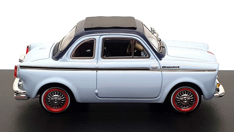 PremiumX 1/43 Scale PR0020 - 1960 NSU Fiat Weinsberg 500 - Lt Blue