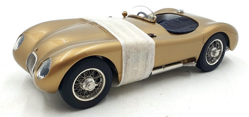 CMC 1/18 Scale Diecast M-214 TC Jaguar C-Type Techno Classica 2020 Special Gold