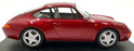 Norev 1/18 Scale Diecast 187597 - 1994 Porsche 911 Carrera Red Met.