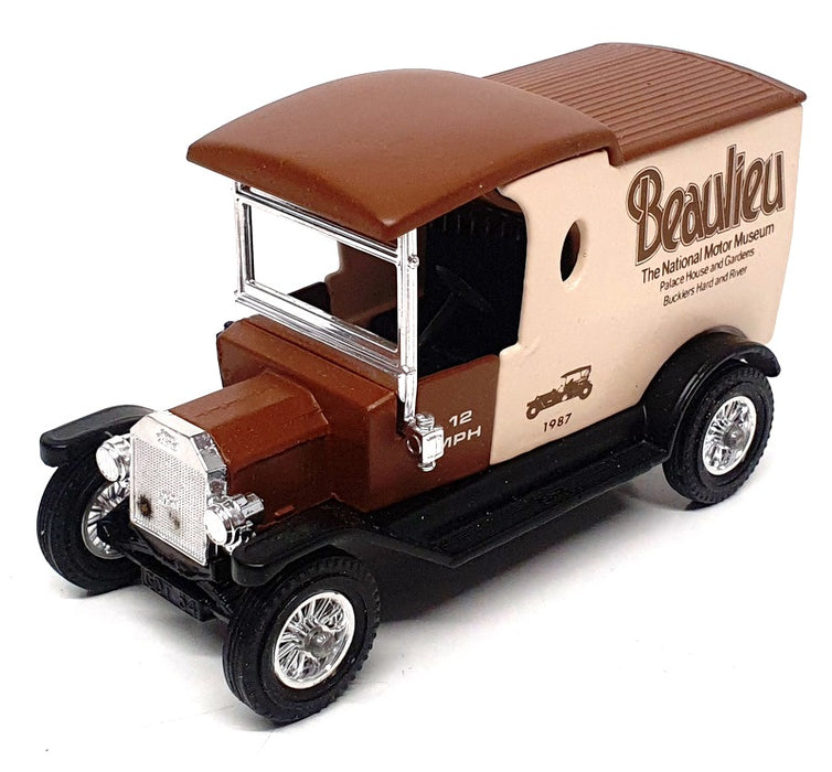 Matchbox Appx 9.5cm Long Y-12 - 1912 Ford Model T Van (Beaulieu) REWORKED