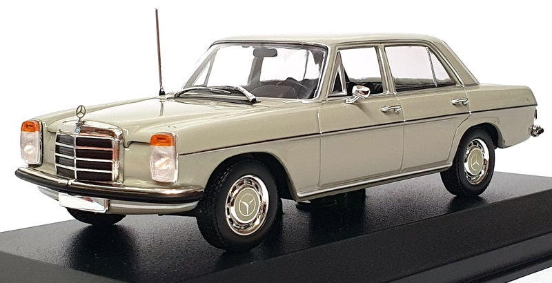 Maxichamps 1/43 Scale 940 034008 - 1968 Mercedes Benz 200/8 - Grey